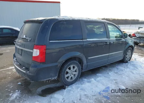 2012 Chrysler Town & Country Touring из США, поврежденный, VIN 2C4RC1BG5CR189138